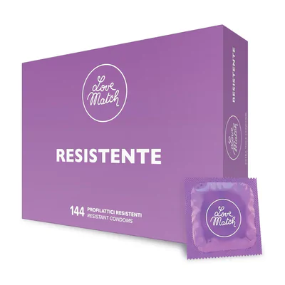 Resistente - Strong Condoms - 144 Pieces