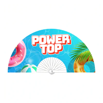 Power Top - Fan - 64 cm - Multicolor