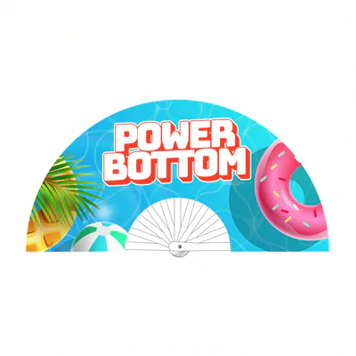 Power Bottom - Fan - 64 cm - Multicolor