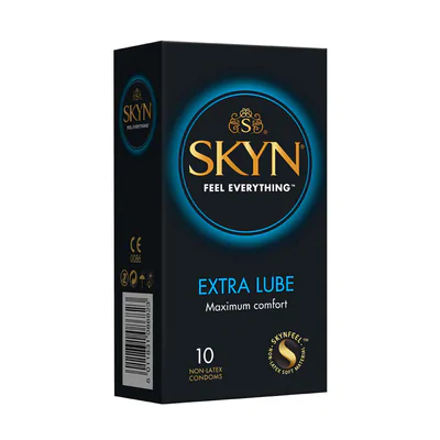 Mates Skyn Extra Lubricated - Condoms - 10 Pieces