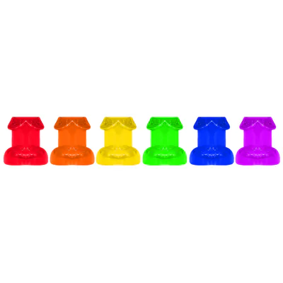 Rainbow Shot Glass Set