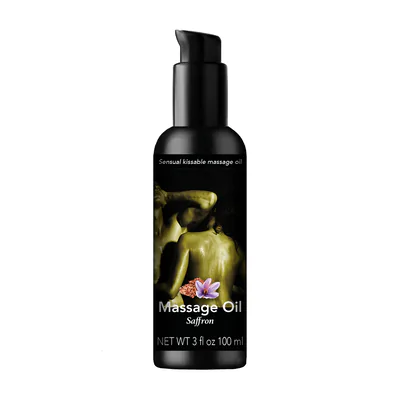 Sensual Kissable Massage Oil - Saffron - 3 fl oz / 100 ml