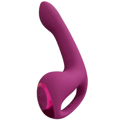 Riko - Triple Motor Thumper with Advanced Finger Motion & Pulse Wave Stimulator - Pink