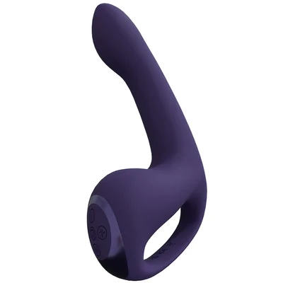 Riko - Triple Motor Thumper with Advanced Finger Motion & Pulse Wave Stimulator - Purple